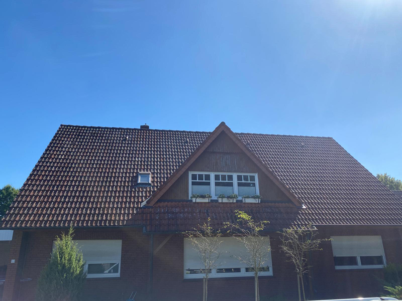 Dachreinigung Sustrum Vorher